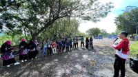 Teks Foto : Latihan : Atlet-atlet Fespati Nunukan sedang menggelar sesi latihan panahan tradisional.