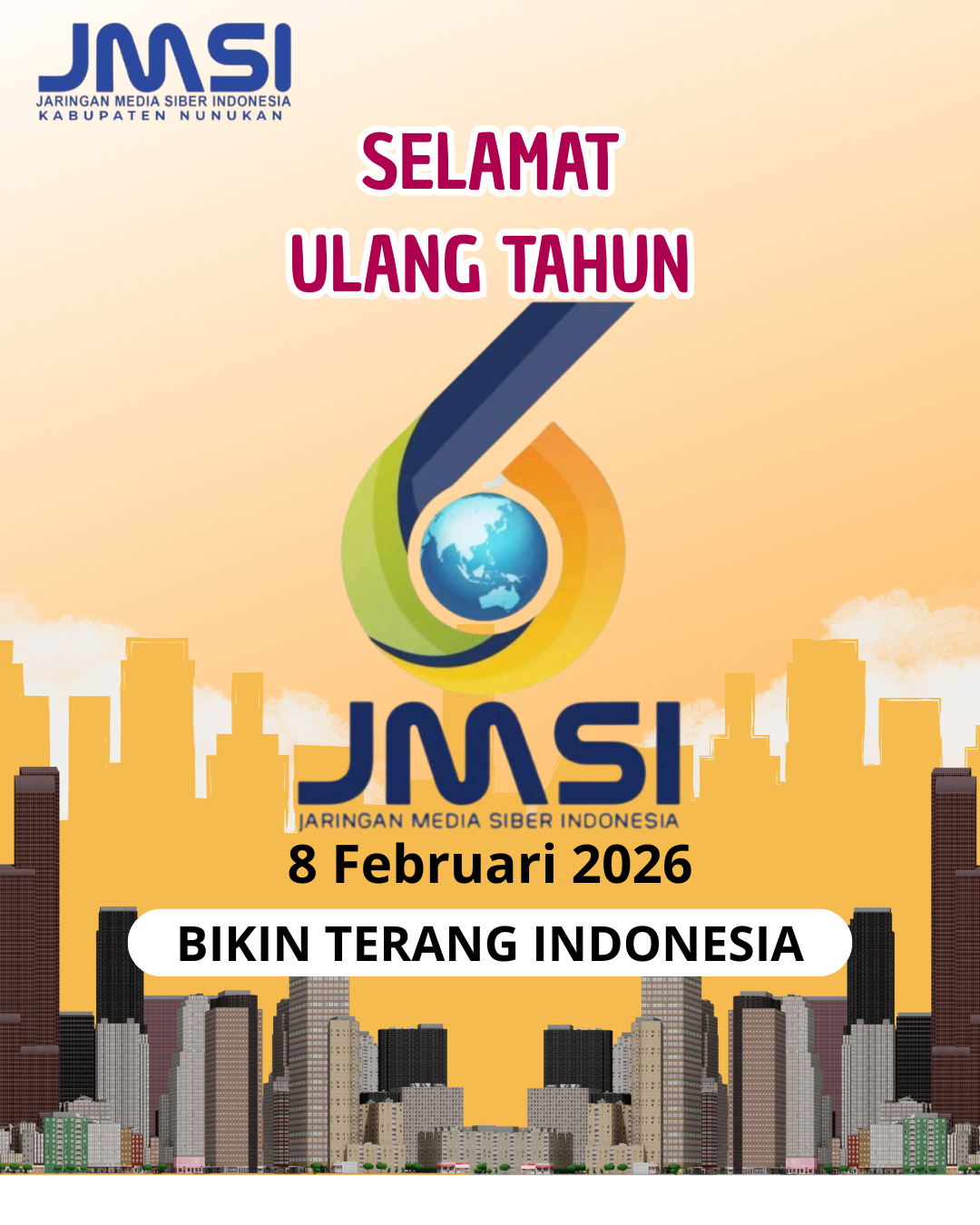 Konten Instagram Ucapan Selamat Hari Ulang Tahun Jakarta Ilustratif Modern _20260208_142226_0000